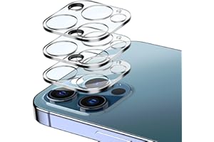 EGV [3 Pack Camera Lens Protector Compatible for iPhone 12 Pro 6.1-inch (2020)[Premium Tempered Glass] [Anti-Scratch] [Case Friendly] 99.99% Transparency