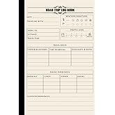 Road Trip Logbook: This Simple Log Book/Journal is Designed to Help You Plan, Record and Cherish the Memories of Your Road-Trip Adventures for Years ... Experience | 120 Pages | 6"x9" Portable Size