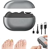 Electric Nail Clippers - 2026 Smart Nail Clipper for Seniors,Electric Nail Clipper with LED Light, Painless Toenail Trimmer f