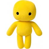 Filitask Wobbly Life Yellow Man Plush Pillow&ndash; Soft Stuffed Character Pillow, Cute Wobbly Life Yellow Man Octopus Inspired Hallowen Gift
