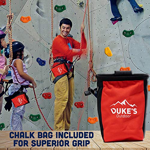 Duke's Outdoor Rock Climbing Holds Set for Kids 30 Rock Climbing Wall
