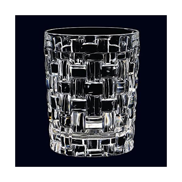 Nachtmann Whisky Gläser, 4-teiliges Set, 330 ml, Bossa Nova, 92076, Whiskygläser aus Kristallglas, Tumbler spülmaschinenfest – Bild 3