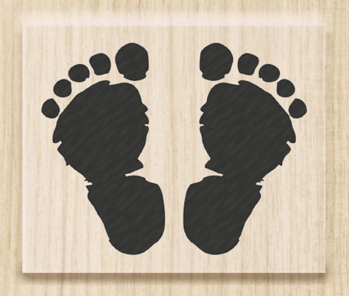 cArt-Us Stamp Footsteps, Brown