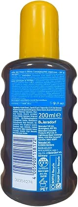 NIVEA Sun Protect Bronze Sun Oil Spray SPF 30 High Protection 200 ml view 2