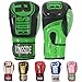 Ringside Apex Flash Sparring Gloves, IMF-Tech Boxing Gloves with Secure Wrist Support, Synthetic Boxing Gloves for Men and Women, White and Black, 14 Oz