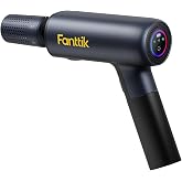 Fanttik NB10 Flip Foldable Washer Gun, Portable Cordless Washer Sprayer, Multi-Scenario Compatibility, 5-in-1 Nozzle, HD LED Display and Type-C Charging, for Light Washing Jobs