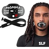 SLEEFS Classic Football Mouthguard with Bold Designs and Removable Strap | Soft material with maximum airflow for youth and adults; impact protection for flag football and 7-on-7 play and practice.