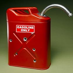 10pc Gasoline Only Stickers for Fuel Tank | Vinyl
