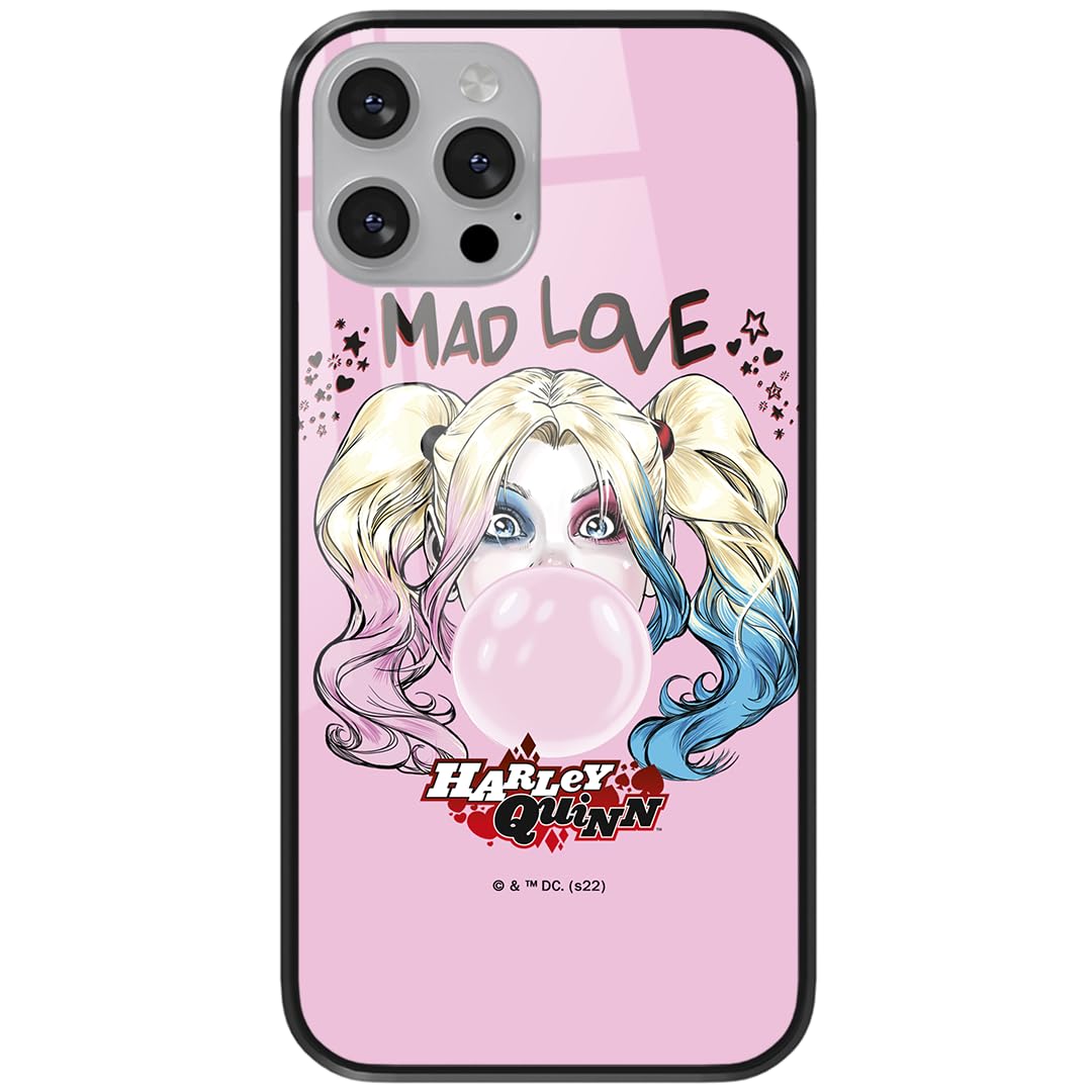 Ert Group Apple Iphone 13 MINI Original Officially Licensed DC Harley Quinn 001 Tempered Glass Mobile Phone Case Cover