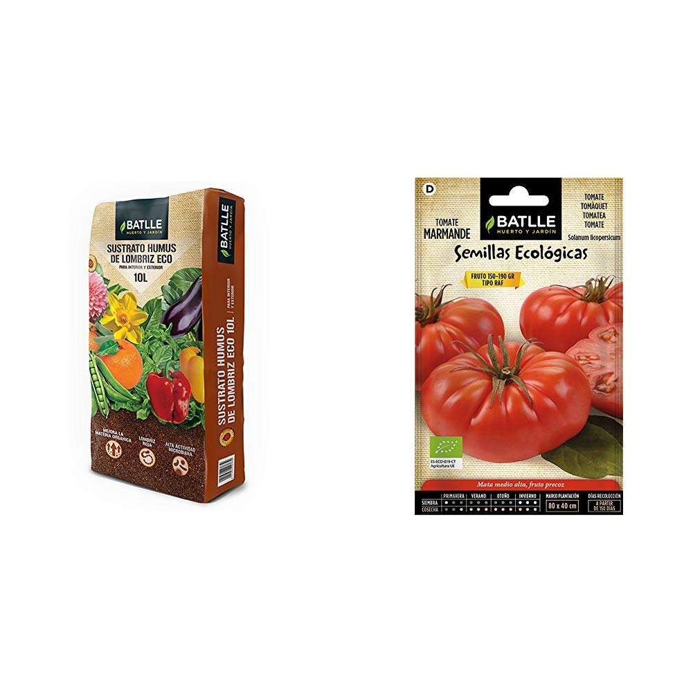 Sustratos Ecológicos Sustrato Humus Lombriz 25l. Batlle + Sustrato ...