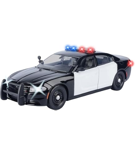 2011 Dodge Charger Pursuit Police Car 76930BK/4 1/24 scale Motormax wholesale di
