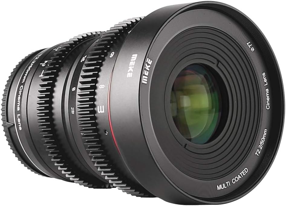 Meike 50mm T2.2 Mini Fixed Prime Manual Focus Wide-Angle Cinema Lens for M43 Micro Four Thirds MFT Mount Cameras BMPCC 4K Z CAM E2 - Image 3