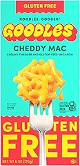 GOODLES Gluten-Free Cheddy Mac 1-Pack, 6oz - 13g Protein | 4g Fiber per serving