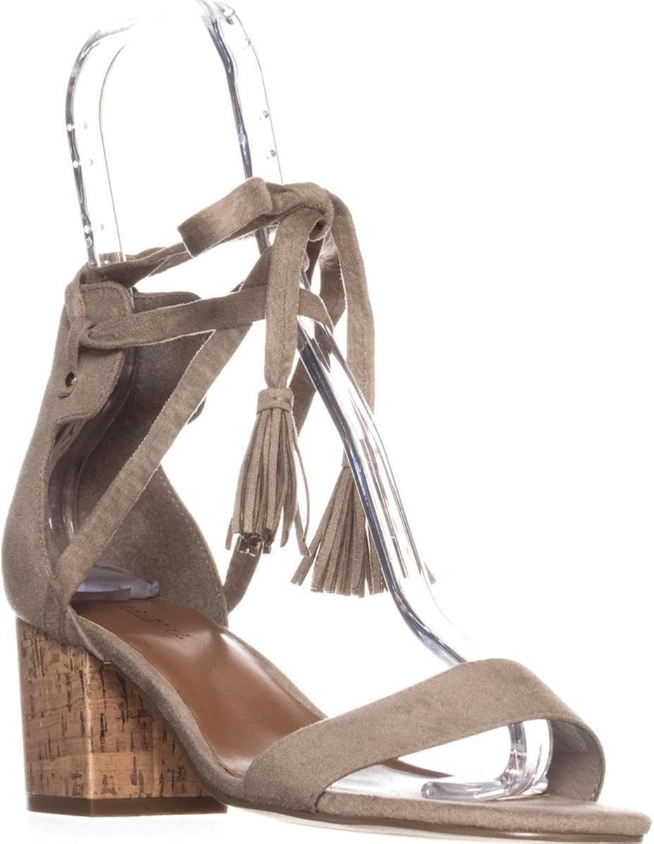 natural block heel sandals