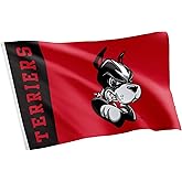 Desert Cactus Boston University Flag Terriers BU Banners 100% Polyester Indoor Outdoor 3x5 feet Flags (Team Name)