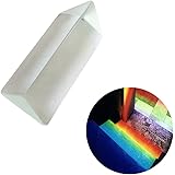 3er Set Kristall-Prismen 60mm - Optisches Glas Für Regenbogen-Experimente & Fotografie