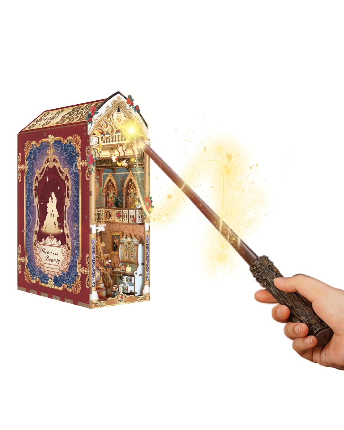 Tonecheer Magic Wand Remote Control Lighting Accessories for Book Nook Kits Magical Library and Beast‌ and Beauty — image 1