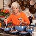 Paula Deen Signature Nonstick Cookware Set / Pots and Pans Set - 15 Piece, Coral Speckle