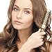 SUPRENT Round Brush with Natural Boar Bristles,Nano Thermic Ceramic Coating& Ionic Roller Hairbrush for Blow Drying, Curling&Straightening, Volume&Shine (2.4
