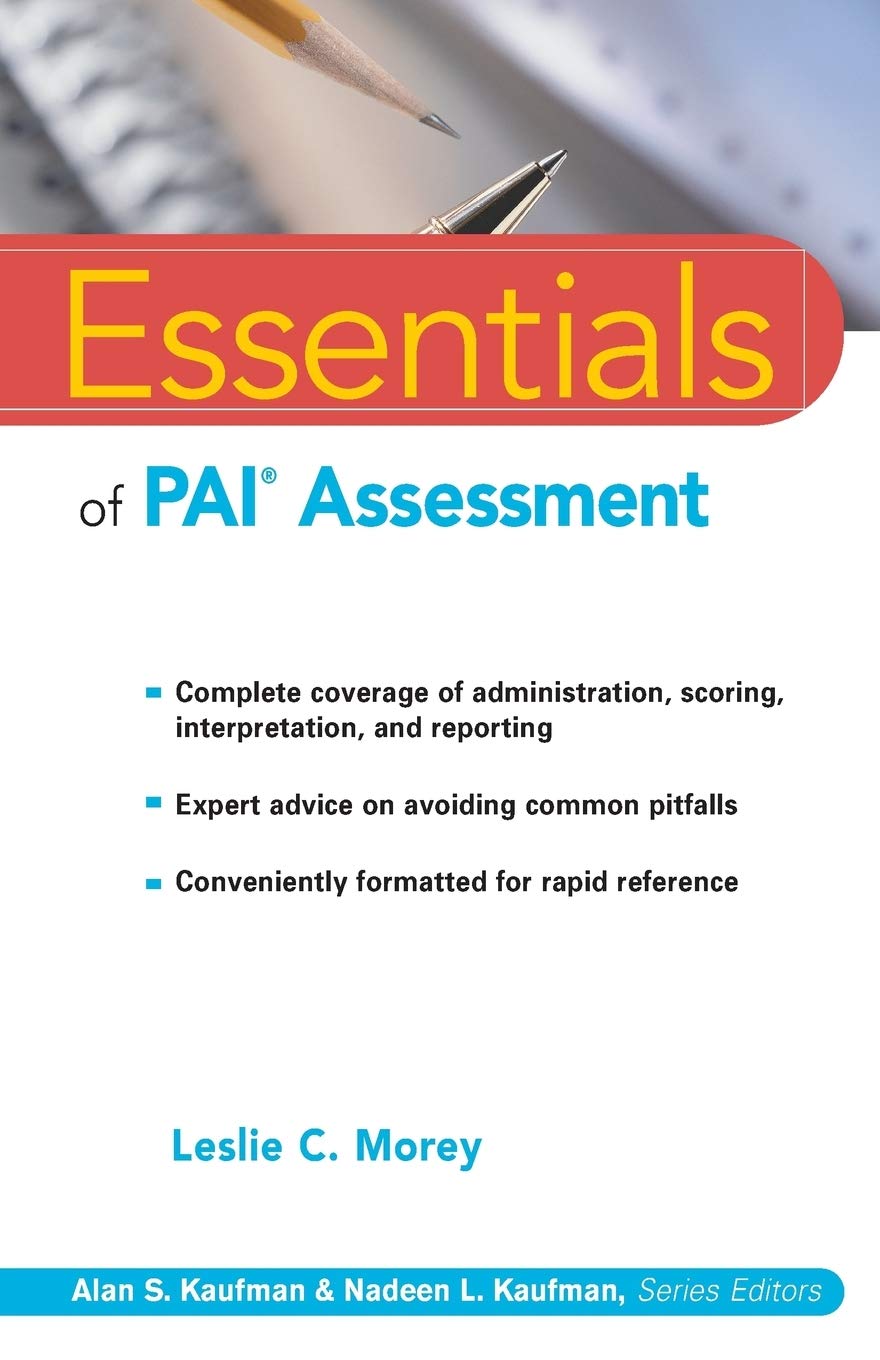 Essentials Of Pai Assessment