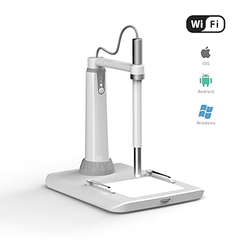 Amazon.com : Wireless Microscope, ScopeAround WiFi Microscope ...