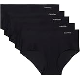 Calvin Klein womens Invisibles Seamless Hipster Panties, Multipack