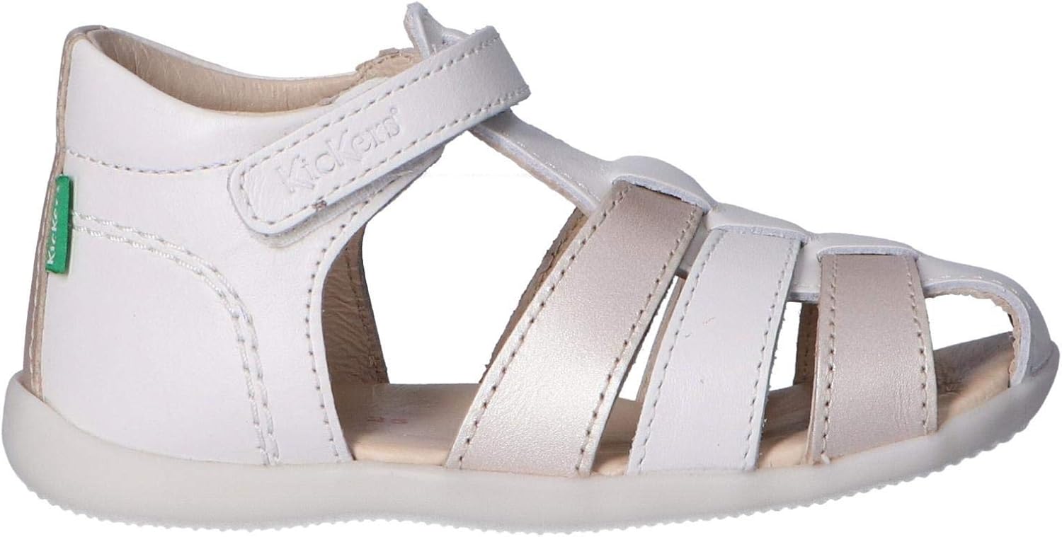 white gold sandals