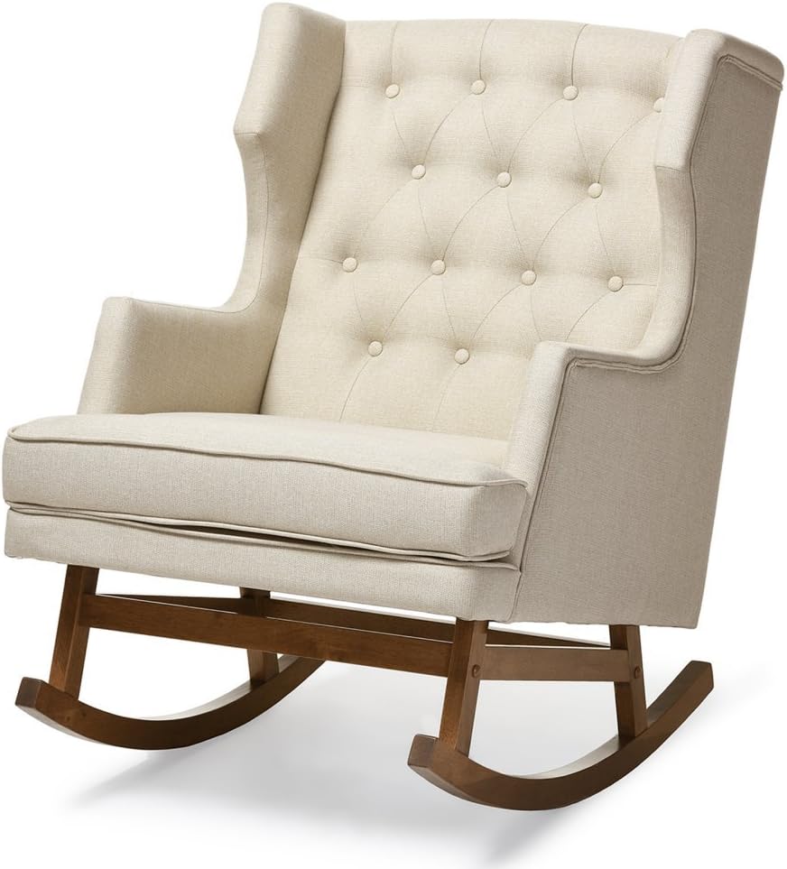 eddie bauer wingback upholstered rocker