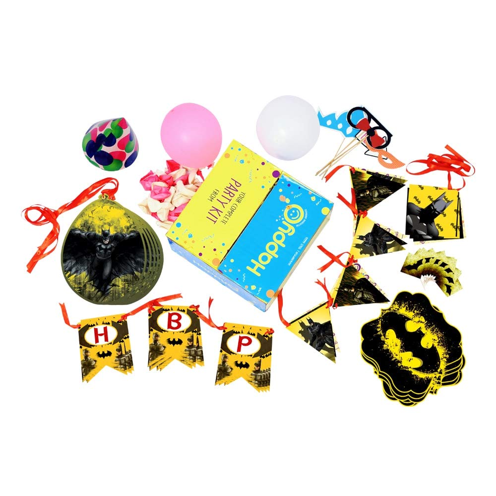Batman Birthday Theme For Party Decorations 101 Items Includes
