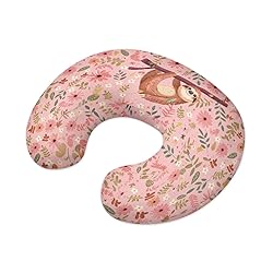 TSVAGA Sloth Nursing Pillow Cover for Baby Girl, 1