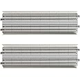 Kato USA Inc. N 248mm 9-3/4 Straight Dbl Viaduct Concrete 2 KAT20401 N Track