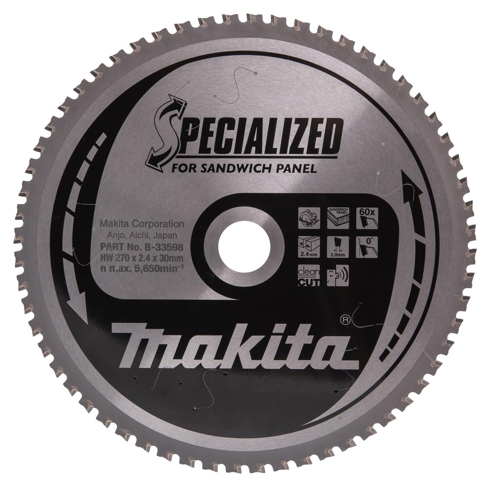 Makita B-33598 Specialized Sandwich Panel 270x30x60T