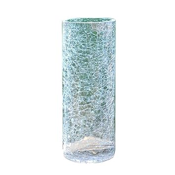 Amazon Com Liudongxin Vase Broken Ice Transparent Glass Vase Lily