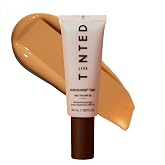 Live Tinted Hueguard Tinted Sunscreen SPF 50 - Dewy Skin Tint - Shade 07 | Hydrating waterproof mineral SPF 50 skin tint with buildable coverage, hyaluronic acid, and a radiant, no-white-cast finish.