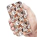 CHICHIC iPhone 6s Case,iPhone 6 Case, 360 Full Protective Shockproof Slim Flexible Soft TPU Art Design Cover Cases for iPhone 6 6s 4.7 Inch,Cartoon Animal pet Cute Brown Dogs and Cats Smile