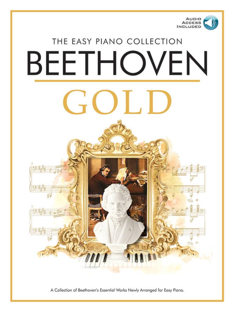 The Easy Piano Collection: Beethoven Gold. Includes Audio-Online