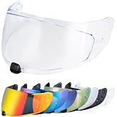 VCOROS C70 Motorcycle Helmet Shield For FG-17 FG-ST IS-17 HJ20M Helmet | UV400 Protection,Motorcycle Helmet Face Shield for C70 HJ20M FG-17 FG-ST IS-17 Helmet Visor Accessories,Impact-Resistant