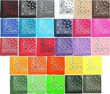 Assorted Military Army Trainmen Paisley Bandanas