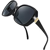 The Fresh Women's Oversized Square Jackie O Cat Eye Hybrid Butterfly Fashion Sunglasses - Exquisite Packaging