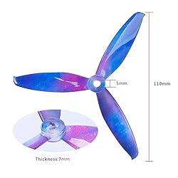 GEMFAN 8pcs 5043 3-Blade Propellers 5 Inch Props