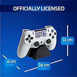 Paladone PlayStation Digital Alarm USB Reverse LCD