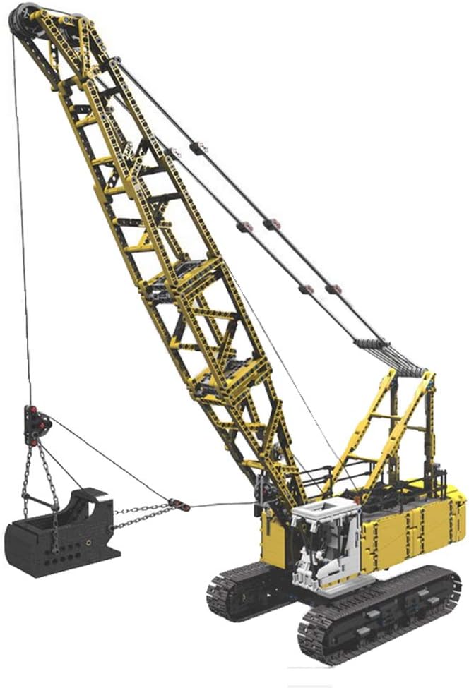 2378 Building Block Crawler Crane Excavator, MOC17193 Technic Super