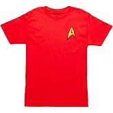 Star Trek Unisex-Adult Star Trek: The Original Series Command Badge T-shirtT-Shirt