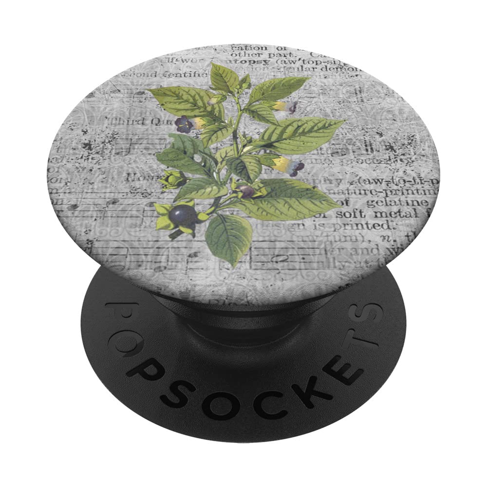 Floral Vintage Cottagecore Violet Wild Flower Aesthetic PopSockets Swappable PopGrip