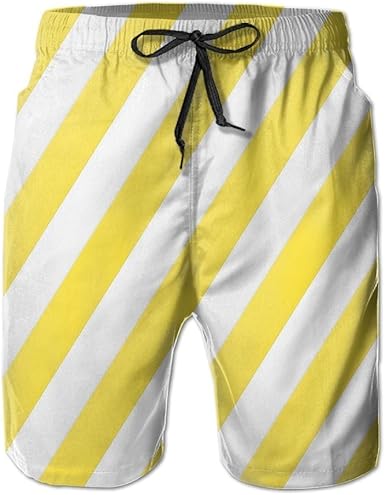 yellow jogger shorts