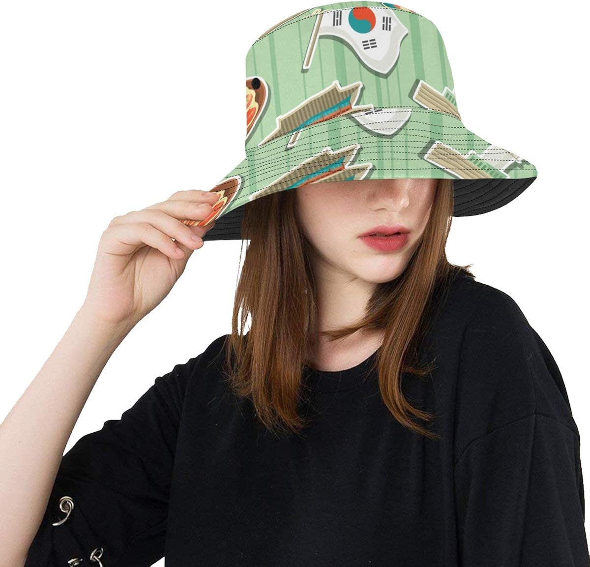 bucket hat fashion girl