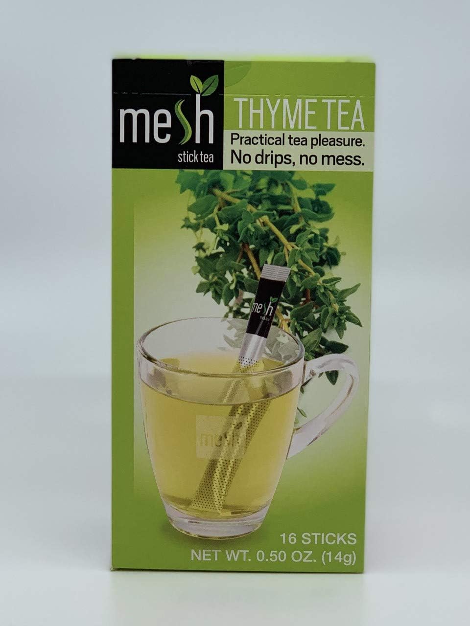 Mesh Thyme Tea 16 Sticks Tea Enjoy Lightweight Made None Bag, None Drops, None Spoon Easy