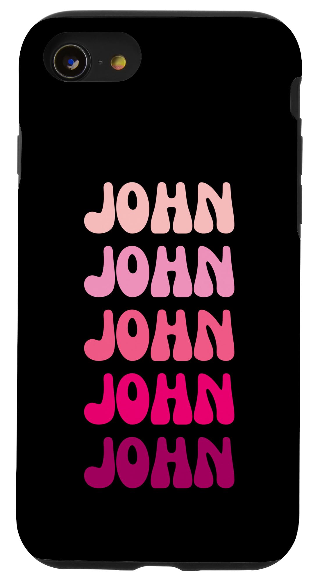 John Retro Stack Design Case for iPhone SE (2020) / 7 / 8