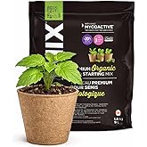 Organic Seed Starter Mix, 8 Quart — Ready-to-Use Peat-Based Soil for Seed Germination, Cuttings & Indoor Plant Starting -for