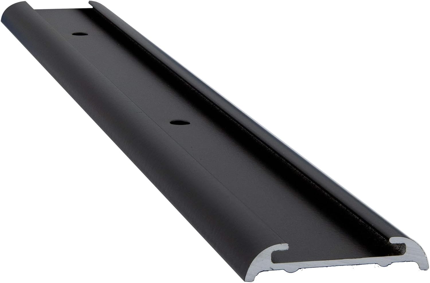 RV Insert Roof Flat Trim Black Aluminum 92" Length Made in The USA (5 Count